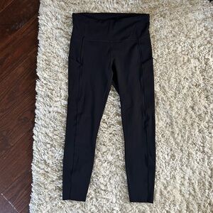 Lululemon Fast and Free High Rise Tight with Pockets-Size 8